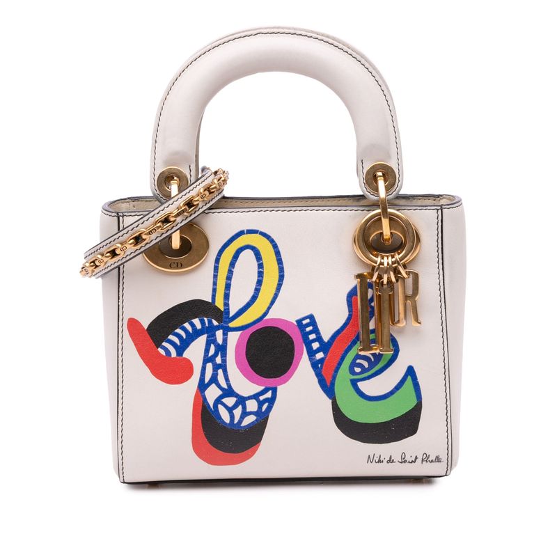 Dior Niki De Saint Phalle Mini Calfskin Love Lady Dior